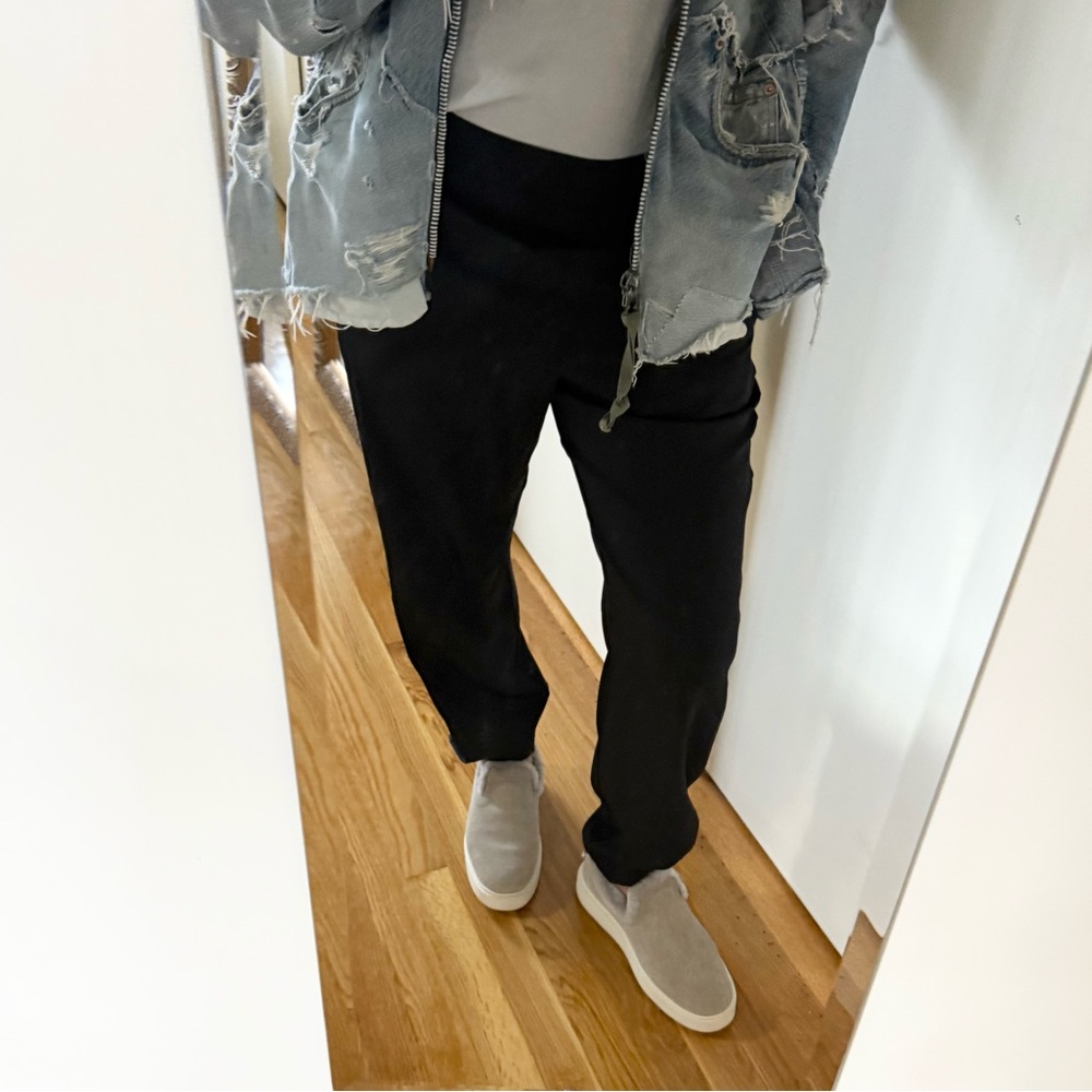 Up! Luxe Black Joggers